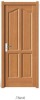 pvc solid wood frame style door