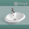 Chaozhou White Countertop Washbasin MY-5245