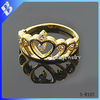 lastest cheap wholesale fashion finger uniquering crown shaped princess crown ring