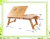 Hot selling bamboo folding laptop table