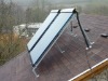 Pressurized compact solar water heater collector