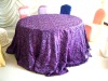 ribbon embroidered taffeta table cloth