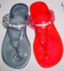 PI258/PVC slippers/slippers/crystal slippers