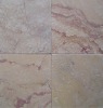 golden marble tile