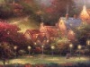 oil painting/pure hand made oil painting/canvas oil painting/Thomas Kinkade oil painting