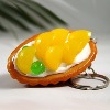 simulation food key chain