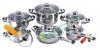 12pcs stainless steel cookware set  (CW1220)