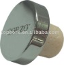 Zamak cap synthetic cork wine bottle stopper TBZA24