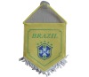 football team small hanging flag/printing felt flag/world cup promotion flag/football souvenirs