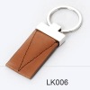 fashion promotional keyrings,leather king ring