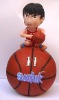 JLX3038-football figure coin bank