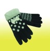 (BR02874) Knitted winter glove