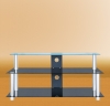 glass tv stand