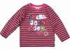 girl's long sleeve t-shirt for spring     10341#