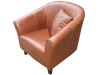 leather sofa