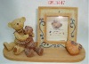 Polyresin animal,Bear,Photo frame