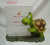 Polyresin animal,Polyresin Tortoise,Photo frame