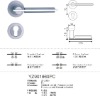 Zinc alloy Door Handle YZ901860 PC