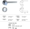 Zinc alloy Door Handle YZ901531 SN