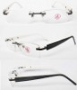 Rimless optical frame