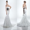 Hot Selling Embroidered bridal wedding gown HS0267