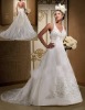 2010 elegant lace with beading bridal wedding gown HS0859