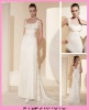 2010 elegant lace with beading bridal wedding gown HS0846