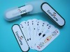 oval shape poker / playing card/ plastic card