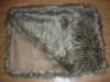 Synthetic fur blanket