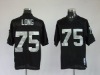 size:48,50,52,54,56 Oakland Raiders  #75  long    jerseys