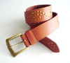 2009 metal belt (ladies'  belt, PU belt, fashion accessory BT08a242)