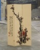 printing bamboo folding screen