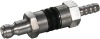 TRUFLATE type connector w/hose barb,coupler