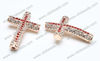 27x39mm wholesale sideways cross beads