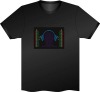 New Design Music Activated Flashing EL T-Shirt