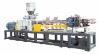 plastic screw extruder/PET pelletizing line/water cooling strip system/plastic die face cutter system