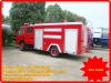 dongfeng double row 4*2 6000 liter water and foam fire truck