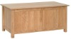 Solid Oak Blanket Box