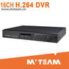 MVTEAM CCTV H.264 Standalone 16CH Full D1 DVR With High Definition Output