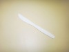 Eco-friendly Biodegradable Disposable cutlery, knife made from cornstarch