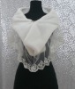 white bridal bolero J020