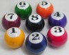 rubber billiard ball