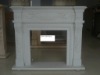 Carved Marble Fireplace