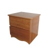 carbonized bamboo small bedside tables