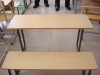 school desk and chair