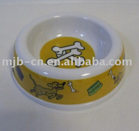 melamine pet bowl