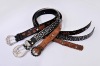 genuine leather belt,fashion waist belt ( OEM )