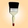 Black bristle brush