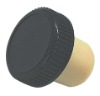 Plastic cap synthetic cork wine bottle stopper TBP19