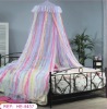 Double mosquito net and bed canopy